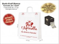 BUSTE IN CARTA KRAFT BIANCA 